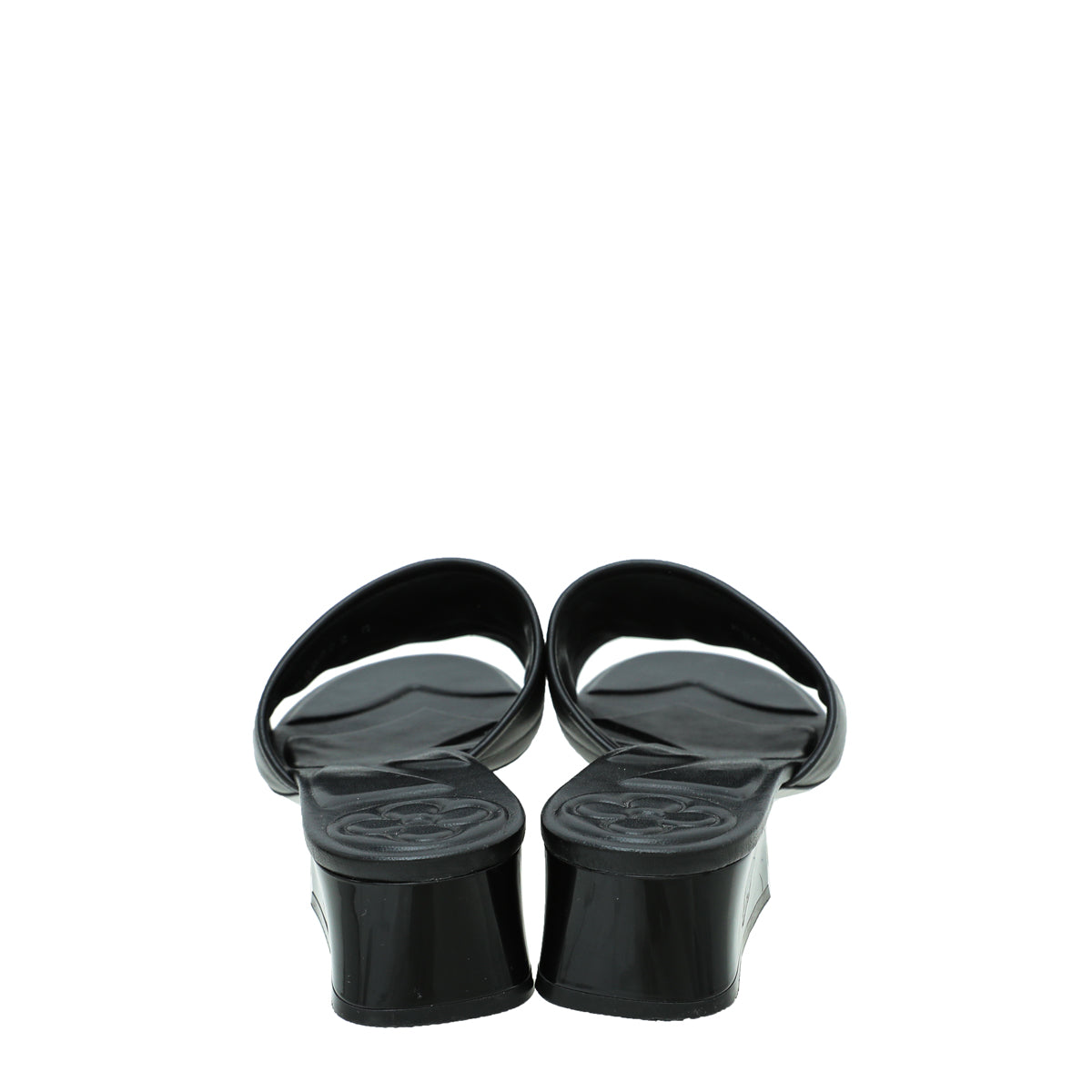 Louis Vuitton Black Magnetic Mules 40