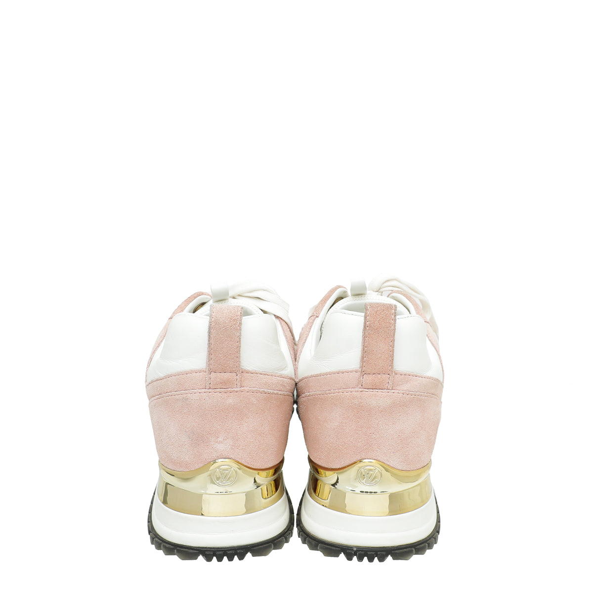 Louis Vuitton Bicolor Suede Run Away Trainer 39