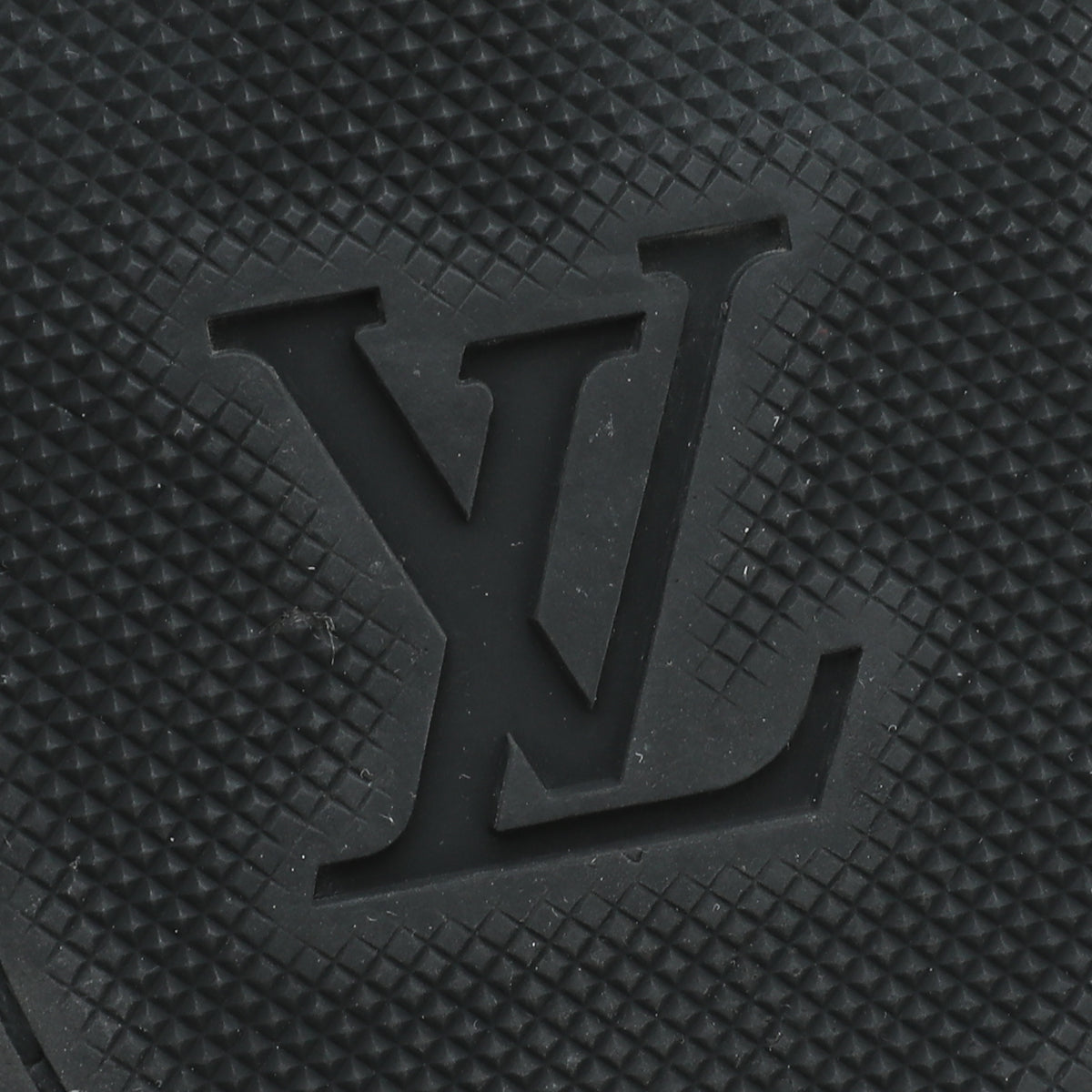 Louis Vuitton Black Flat Sandal 8