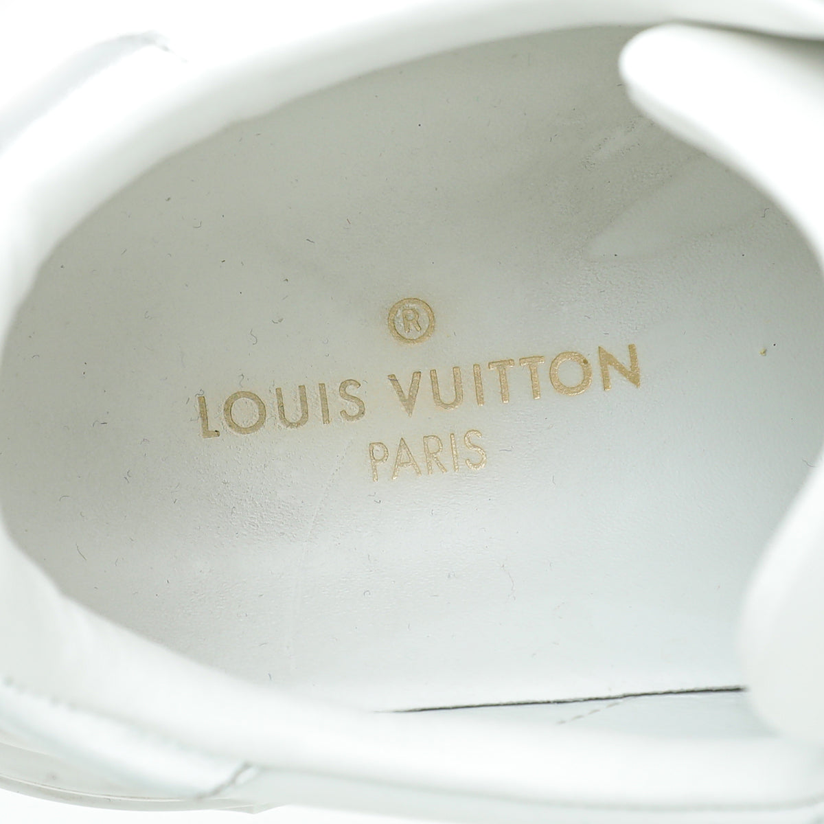 Louis Vuitton Bicolor Monogram Embossed Time Out Sneaker 37
