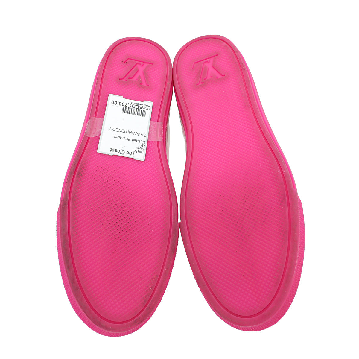 Louis Vuitton Bicolor Monogram Stellar Line Technical Fabric Sneaker 38