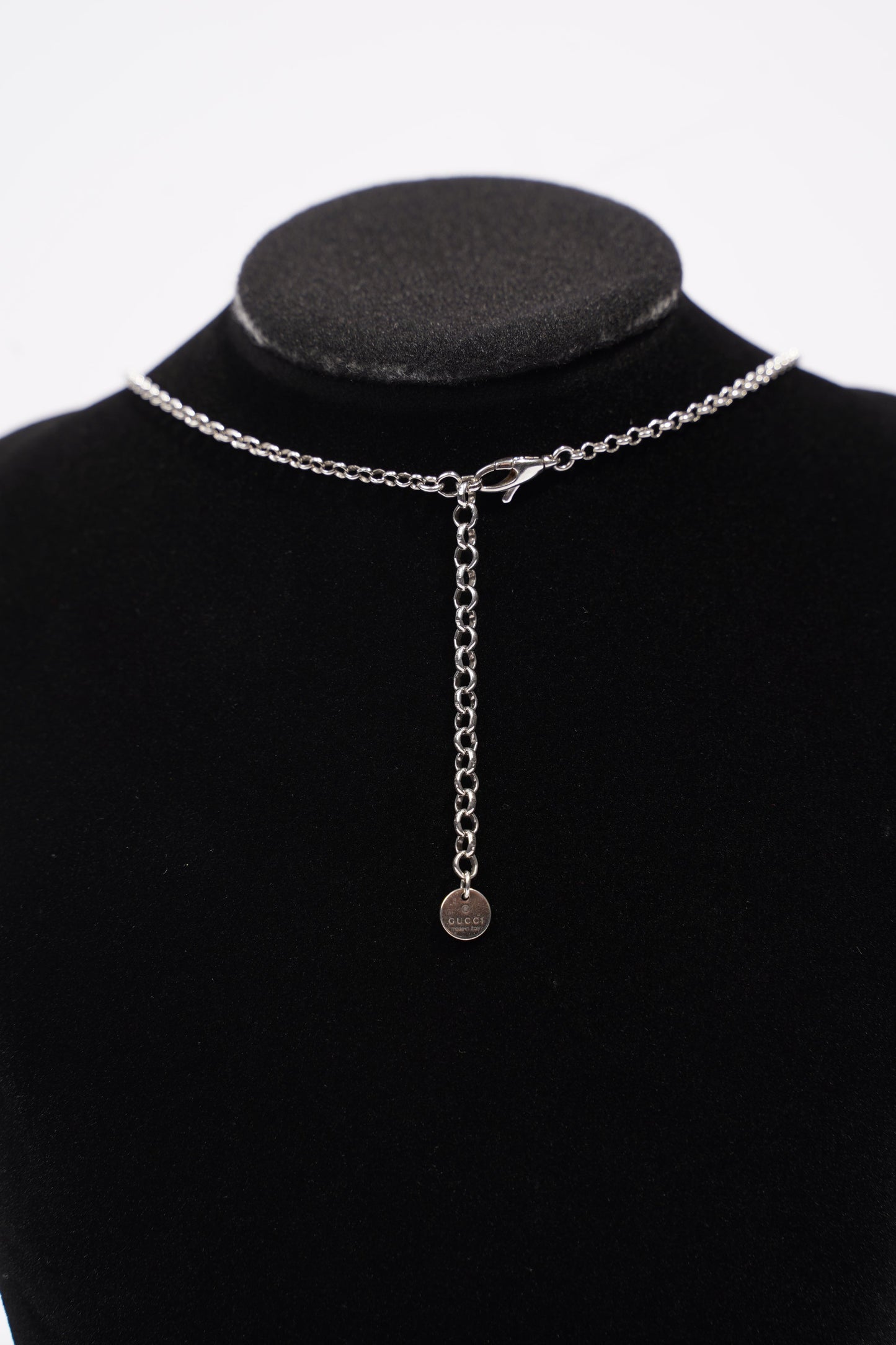 Gucci Interlocking G Necklace Silver Silver Sterling