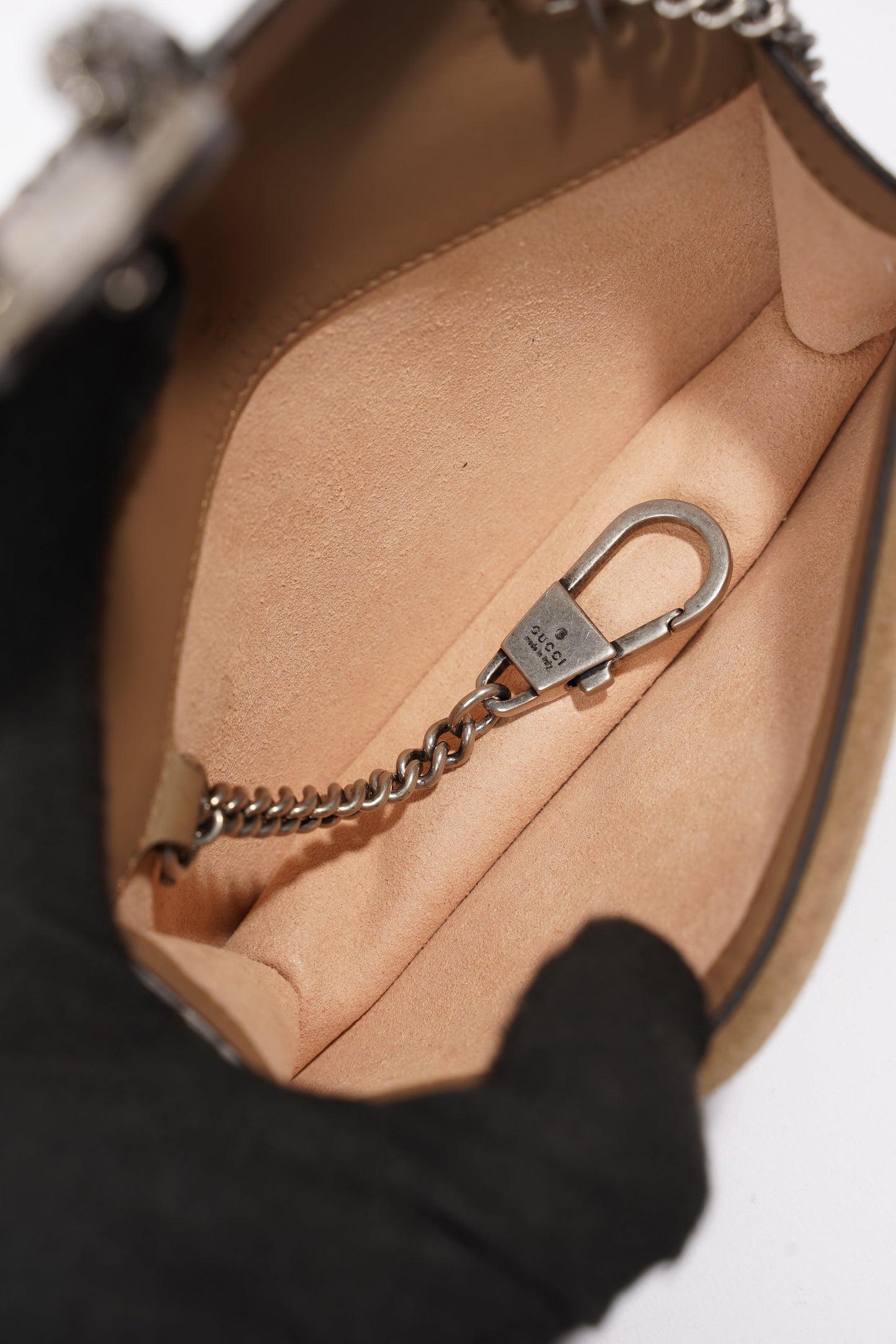 Gucci Dionysus Supreme Coated Canvas Super Mini
