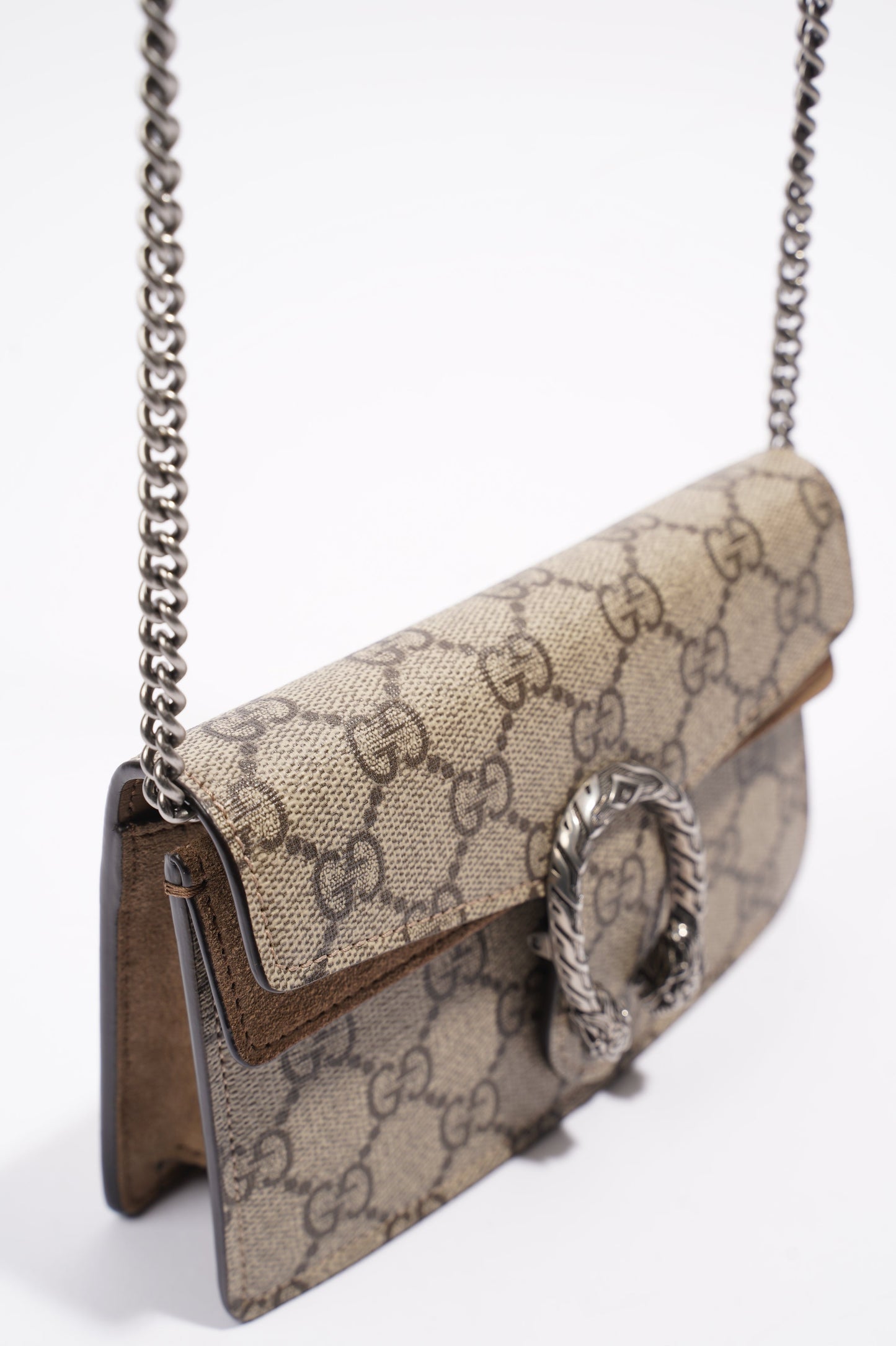 Gucci Dionysus Supreme Coated Canvas Super Mini