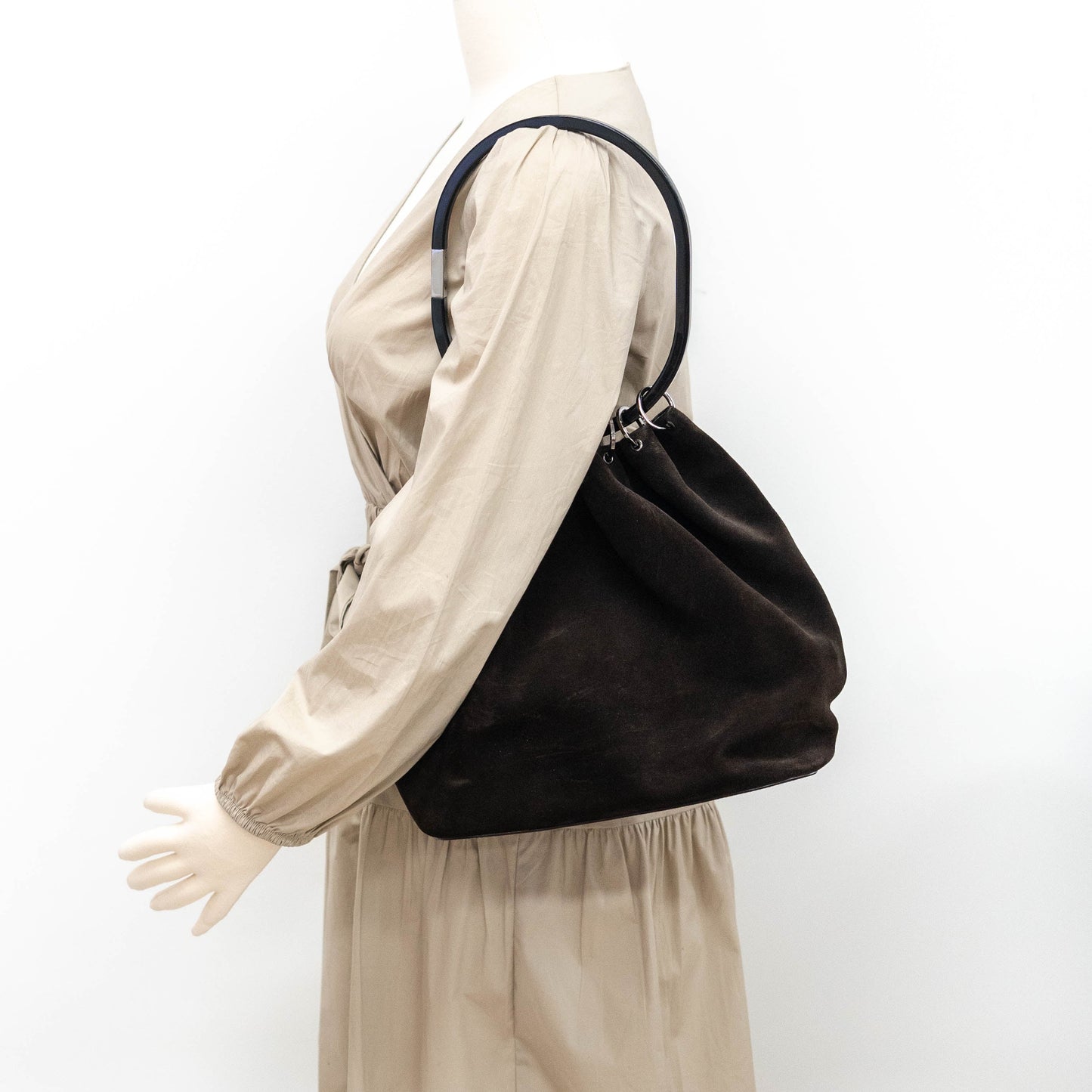 Gucci Top Handle Circle Brown