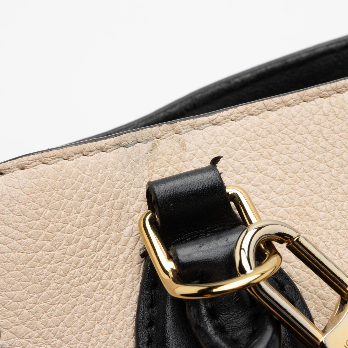 Louis Vuitton Calfskin Monogram Canvas Fold Tote PM (SHF-GYPLPT)