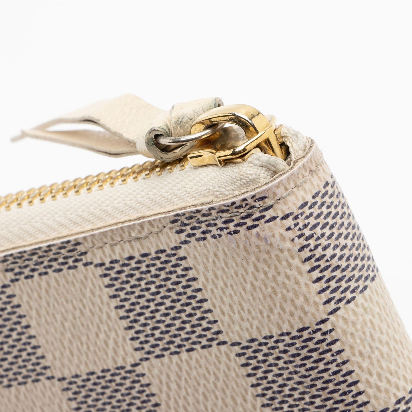Louis Vuitton Damier Azur Clemence Wallet (SHF-Y8aiC1)