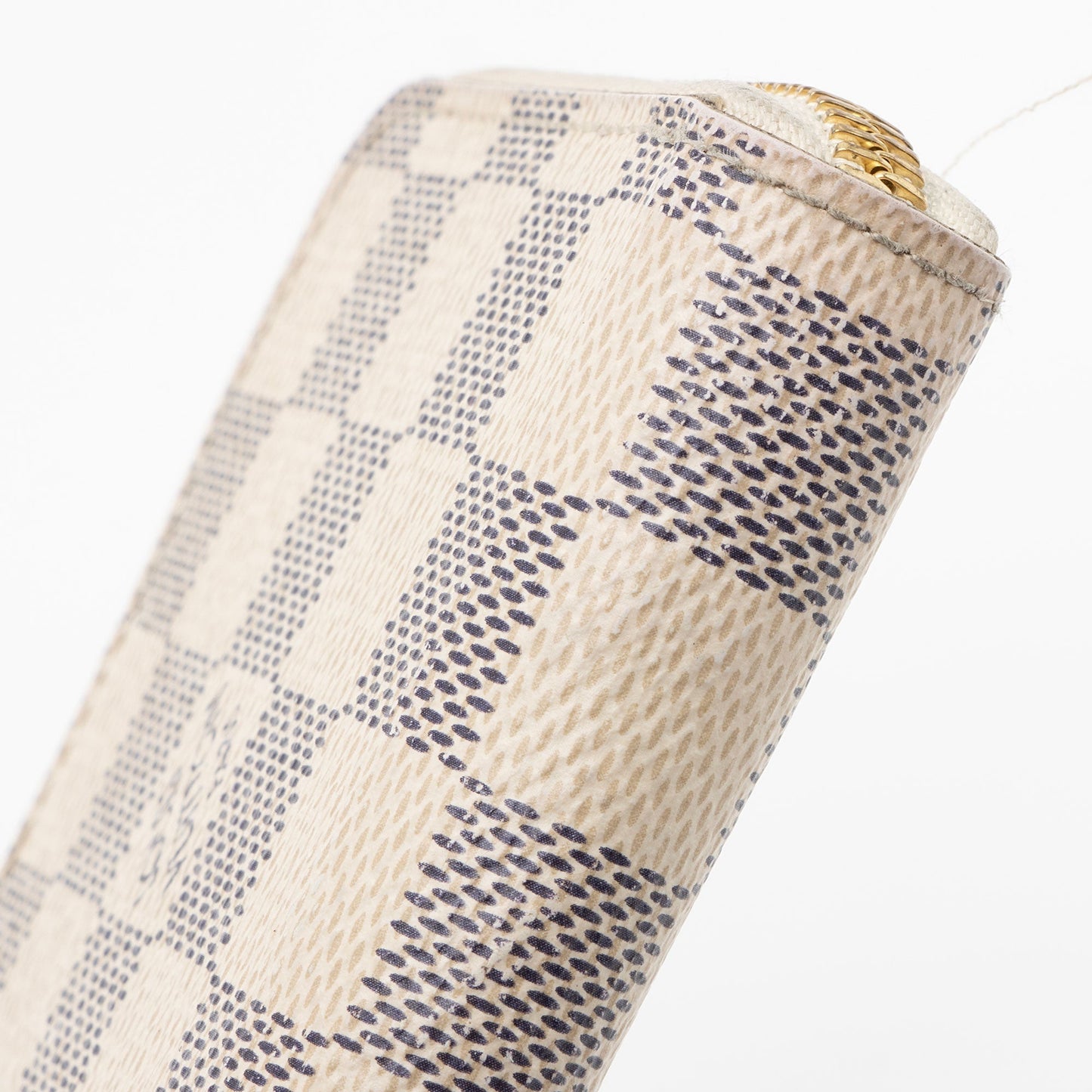 Louis Vuitton Damier Azur Clemence Wallet (SHF-Y8aiC1)