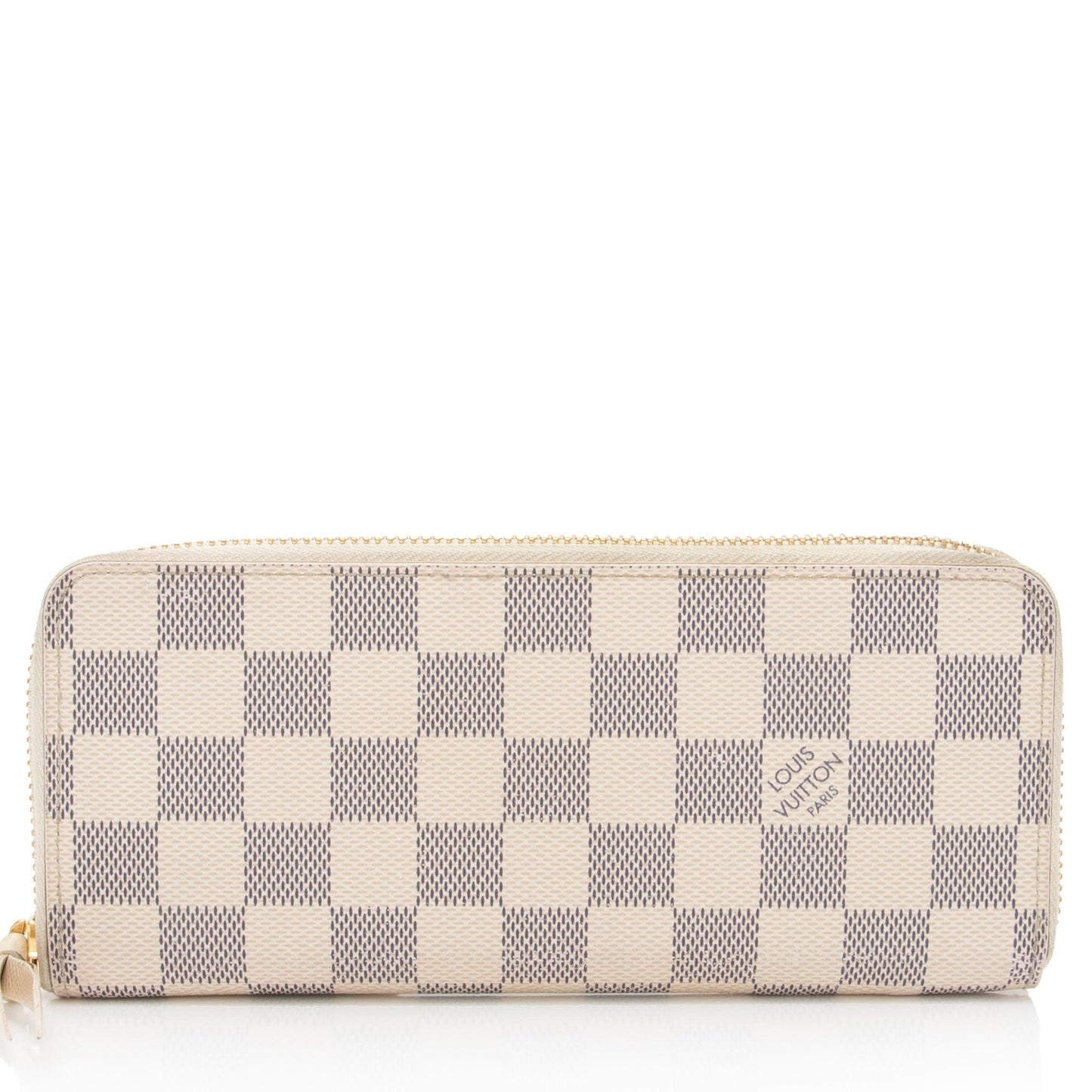 Louis Vuitton Damier Azur Clemence Wallet (SHF-Y8aiC1)