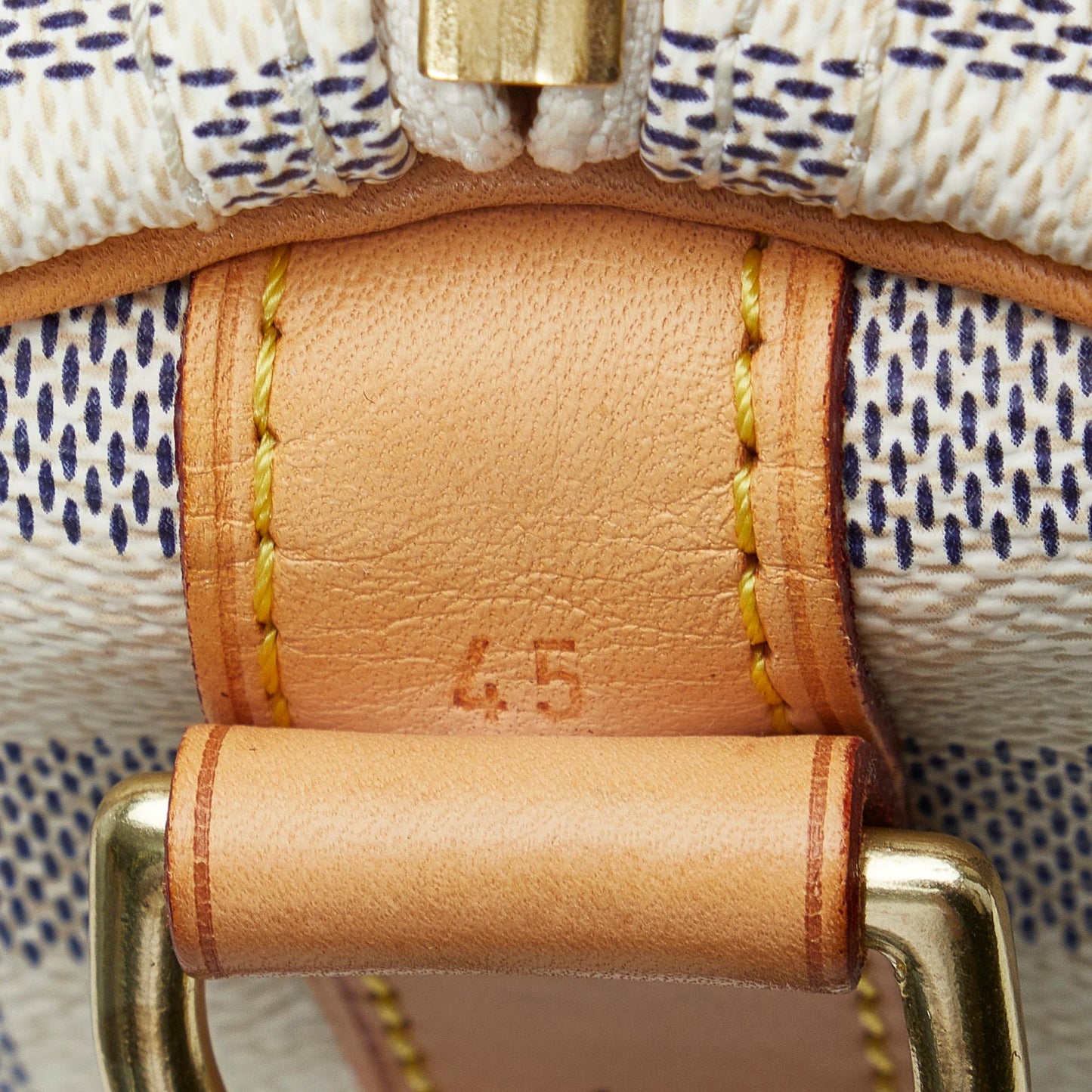 Louis Vuitton Damier Azur Keepall Bandouliere 45 (SHG-9B9KRk)
