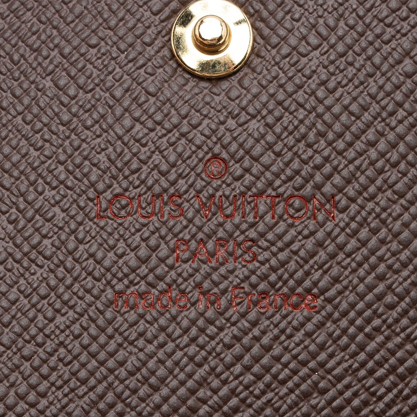 Louis Vuitton Damier Ebene 6 Key Holder (SHF-Kstybg)