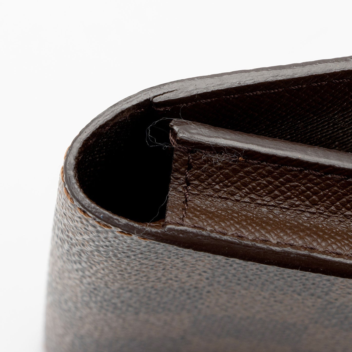 Louis Vuitton Damier Ebene Business Card Holder (SHF-uVymr2)