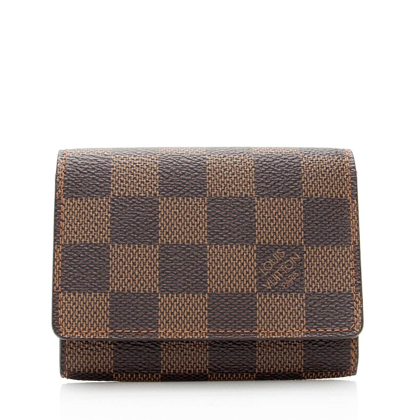 Louis Vuitton Damier Ebene Business Card Holder (SHF-uVymr2)