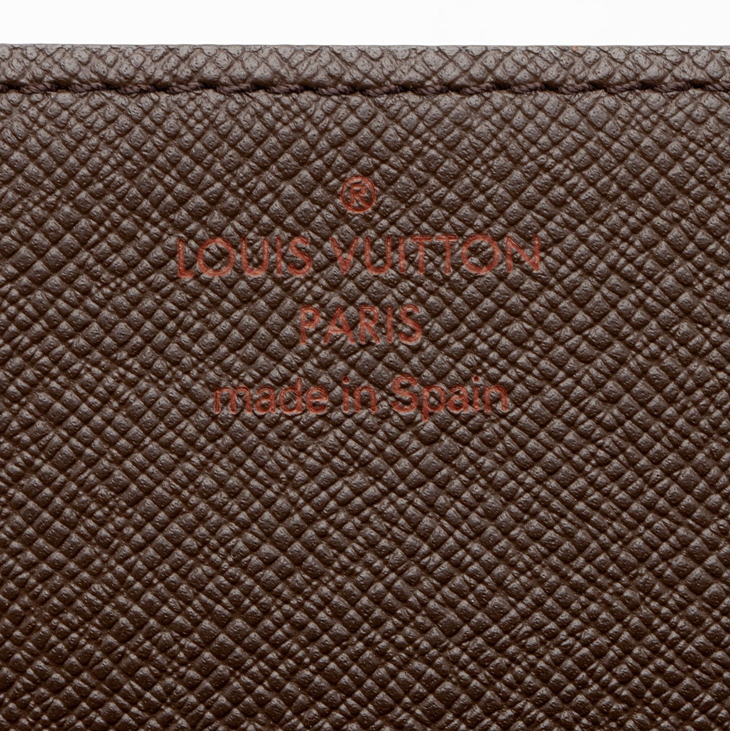 Louis Vuitton Damier Ebene Business Card Holder (SHF-uVymr2)