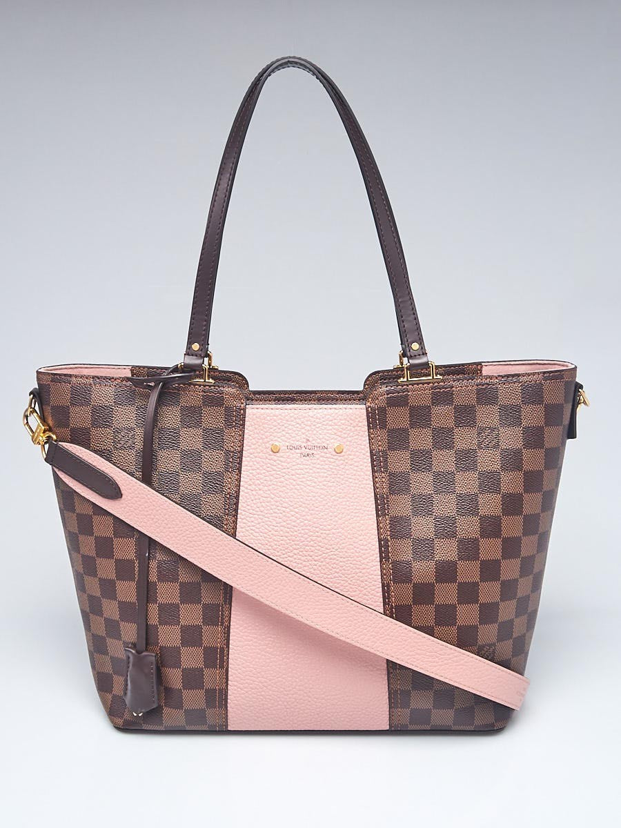Louis Vuitton Damier Ebene Jersey Magnolia Tote
