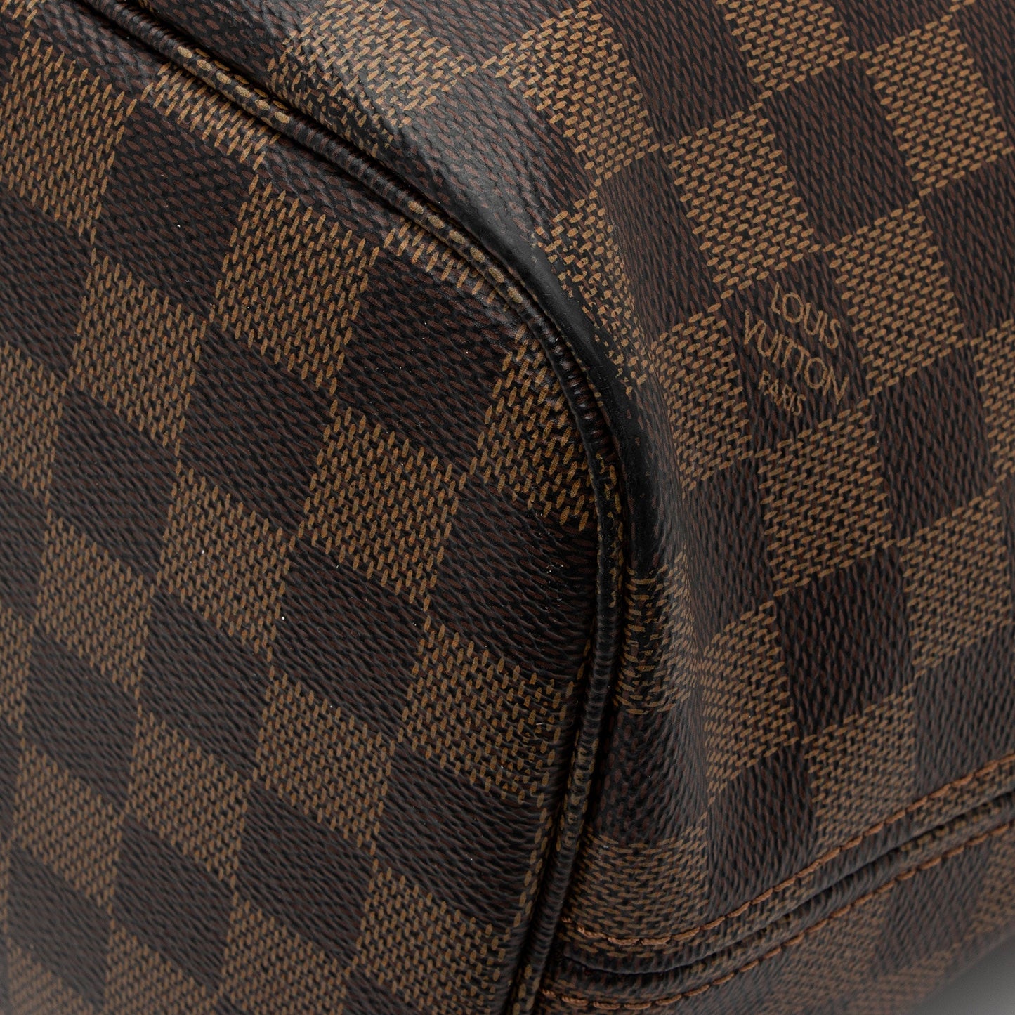 Louis Vuitton Damier Ebene Neverfull MM Tote