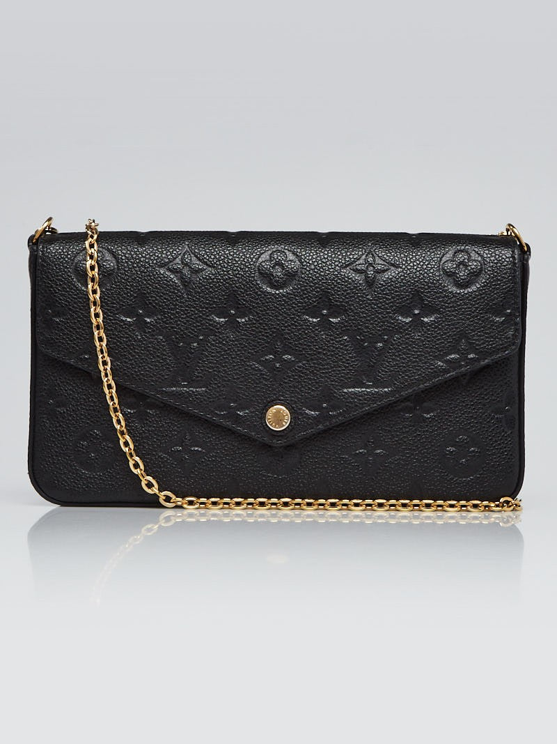 Louis Vuitton Empreinte FÉLICIE Chain Clutch