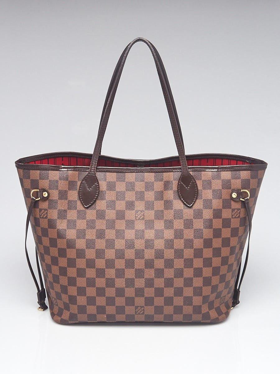 LOUIS VUITTON Damier Ebene Neverfull MM Bag