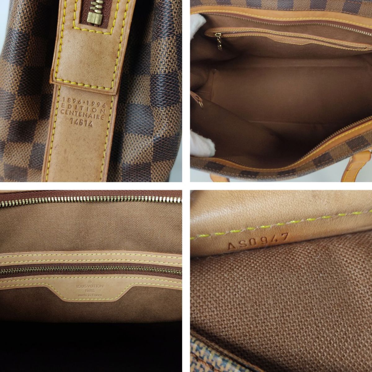 LOUIS VUITTON Chelsea bag Limited Edition Damier Ebene