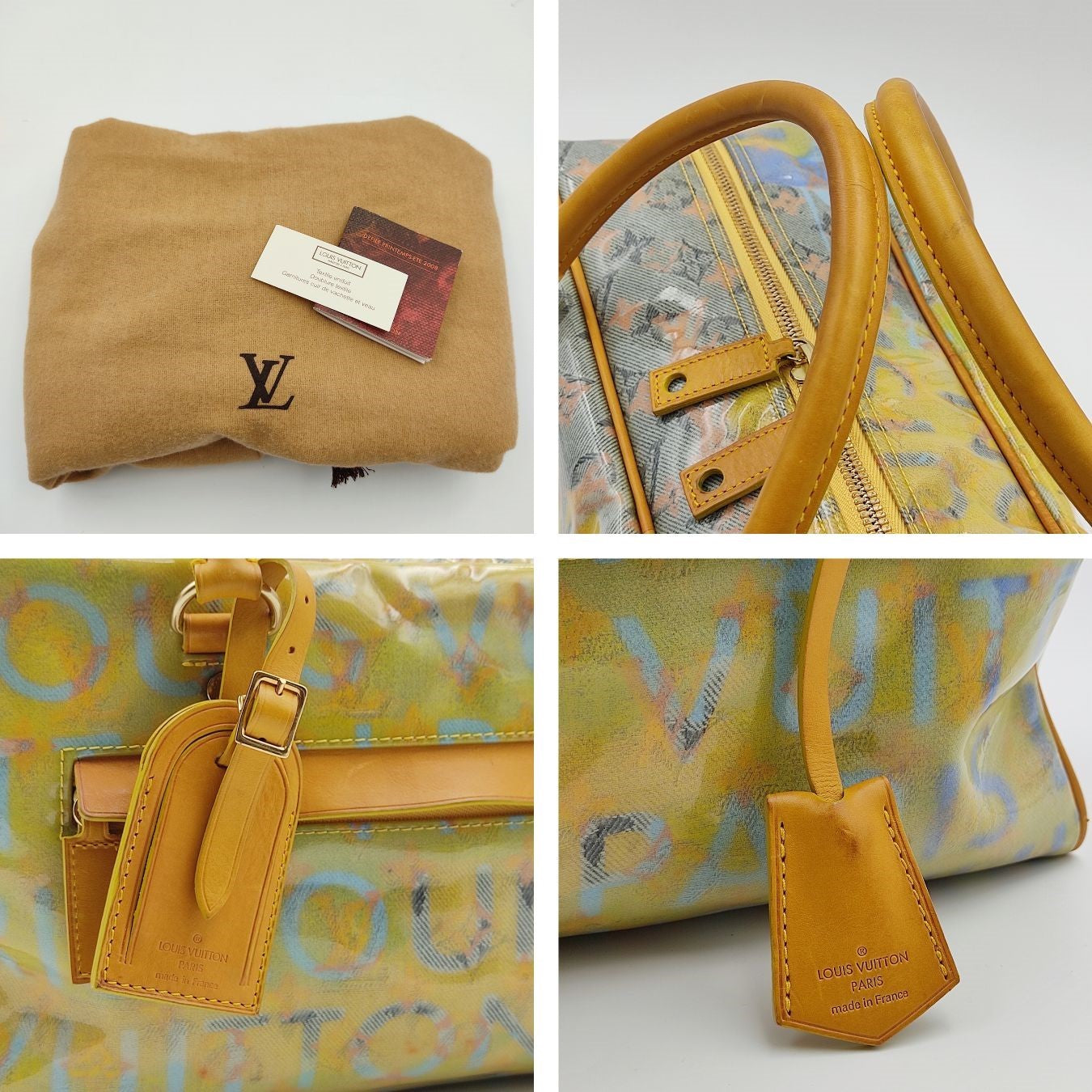 LOUIS VUITTON bag Edition Richard Prince Pret à Porter 2008