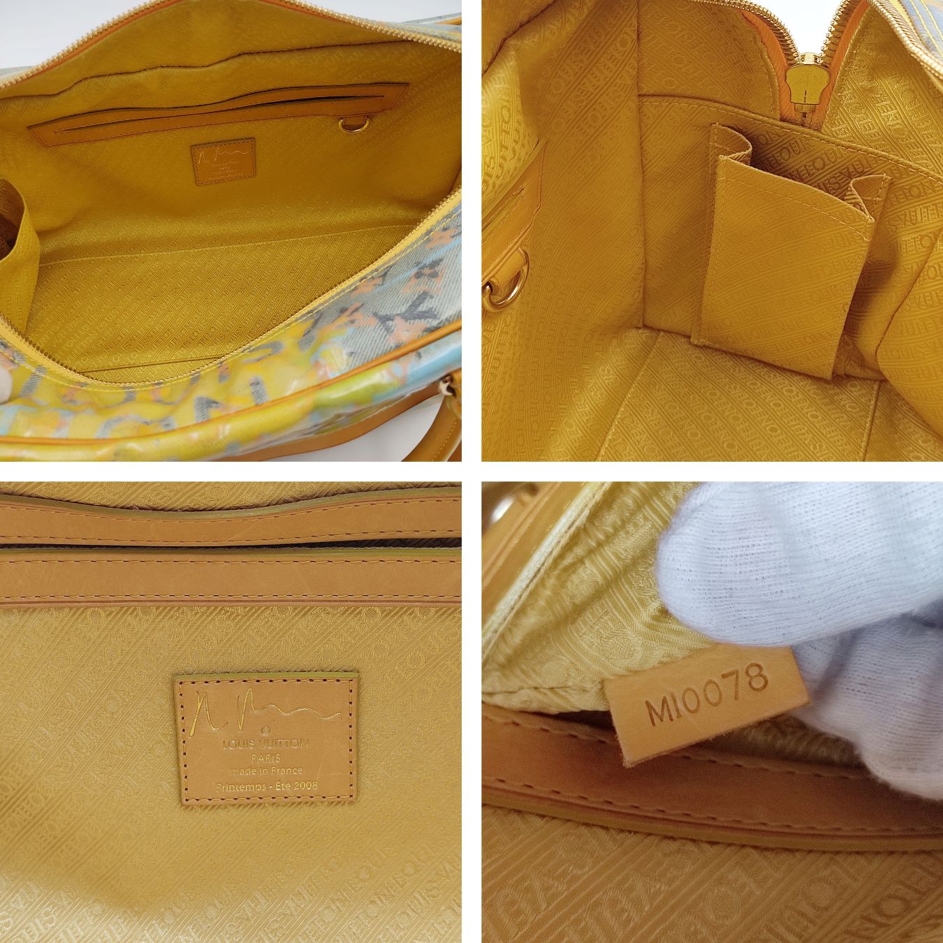 LOUIS VUITTON bag Edition Richard Prince Pret à Porter 2008
