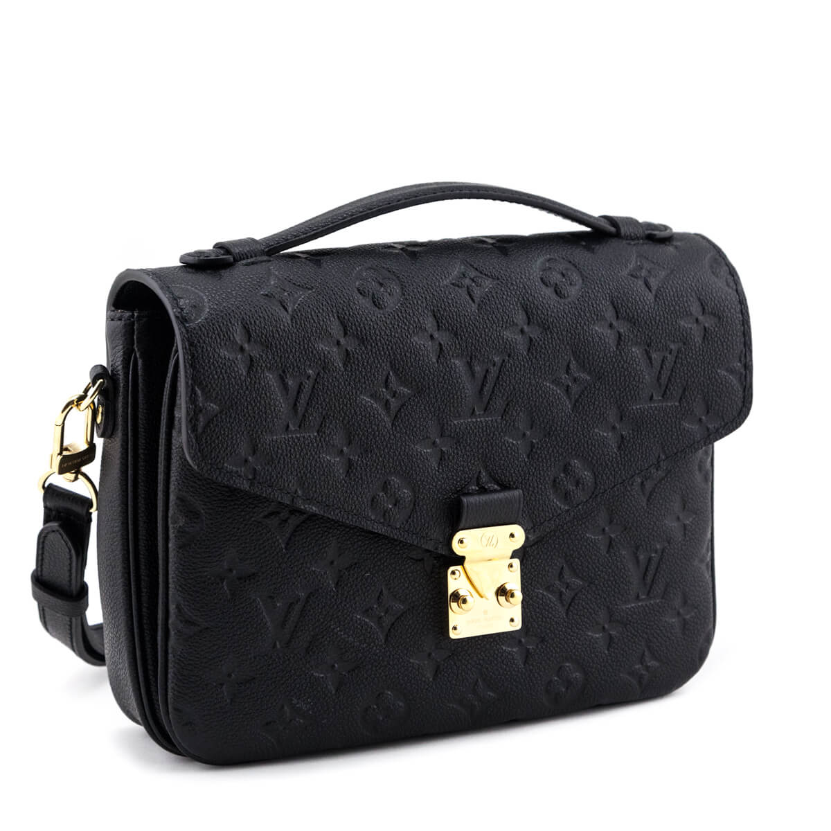 Louis Vuitton Black Empreinte Pochette Metis