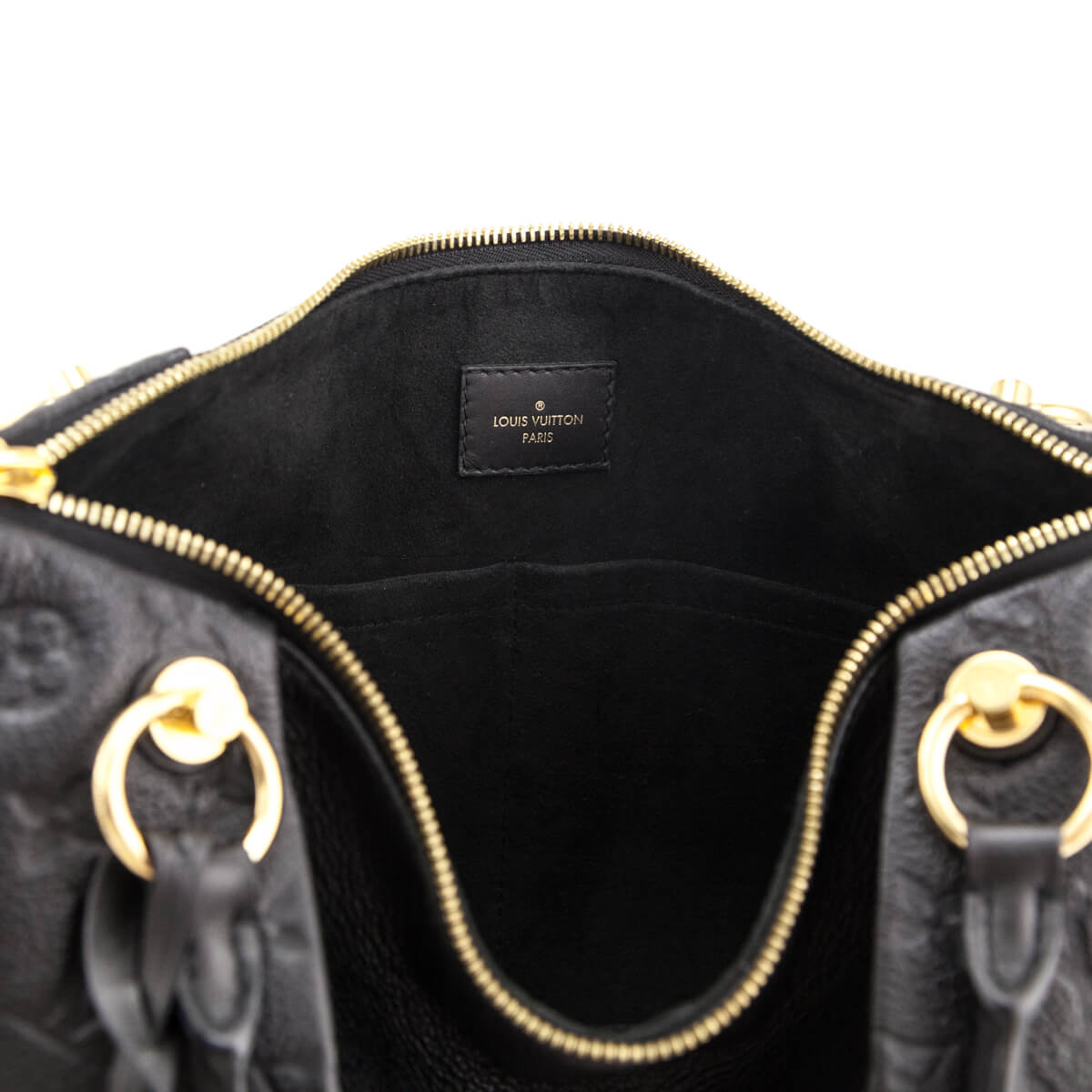 Louis Vuitton Black Empreinte V Tote MM