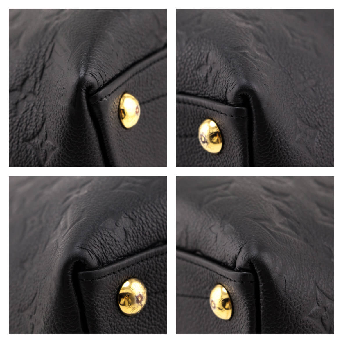 Louis Vuitton Black Empreinte V Tote MM