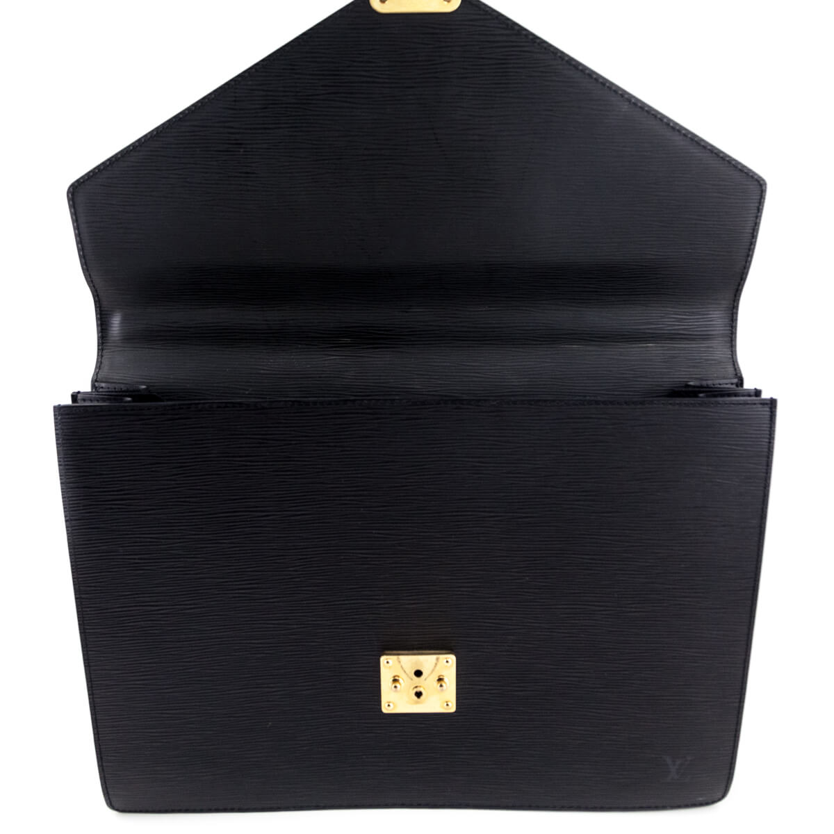 Louis Vuitton Black Epi Laguito Briefcase