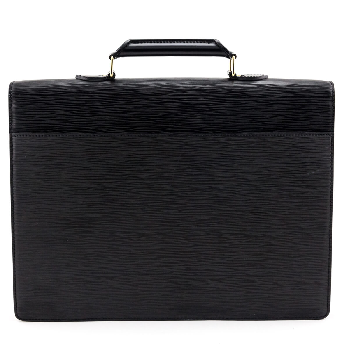 Louis Vuitton Black Epi Laguito Briefcase