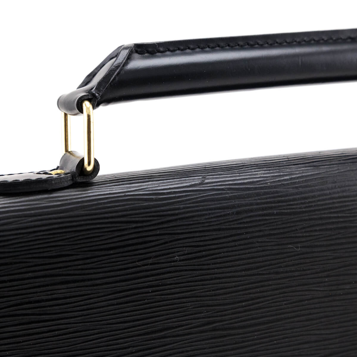 Louis Vuitton Black Epi Laguito Briefcase