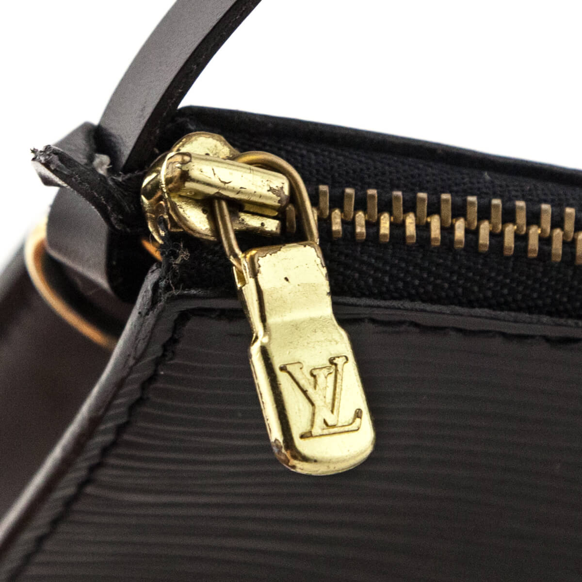Louis Vuitton Black Epi Vintage Pochette Accessoires 24 Bag