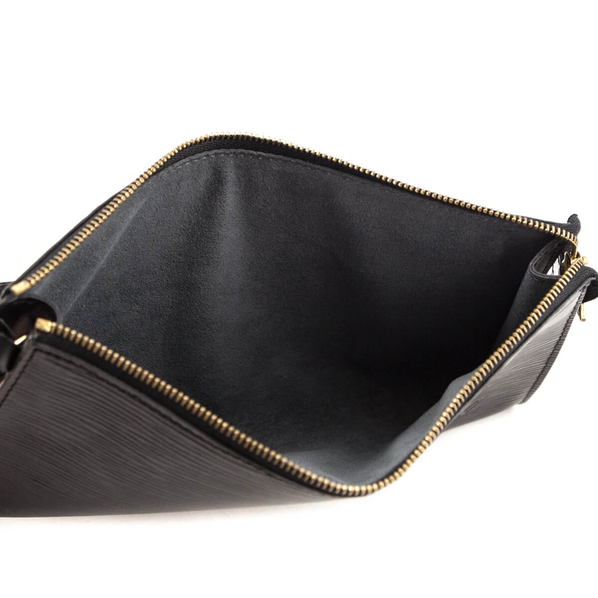 Louis Vuitton Black Epi Vintage Pochette Accessoires 24 Bag