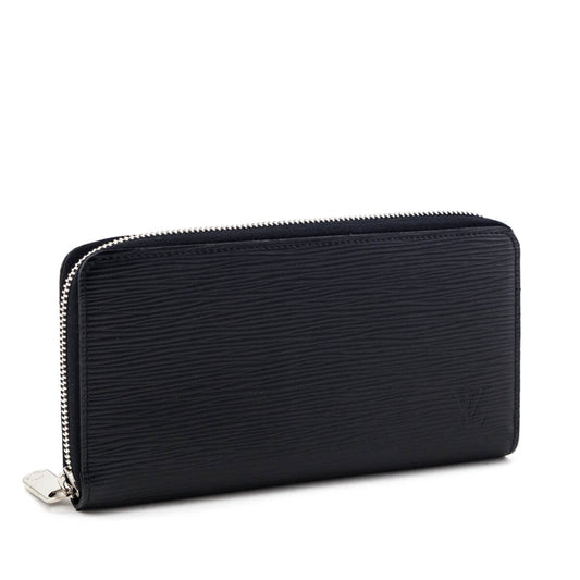 Louis Vuitton Black Epi Zippy Wallet