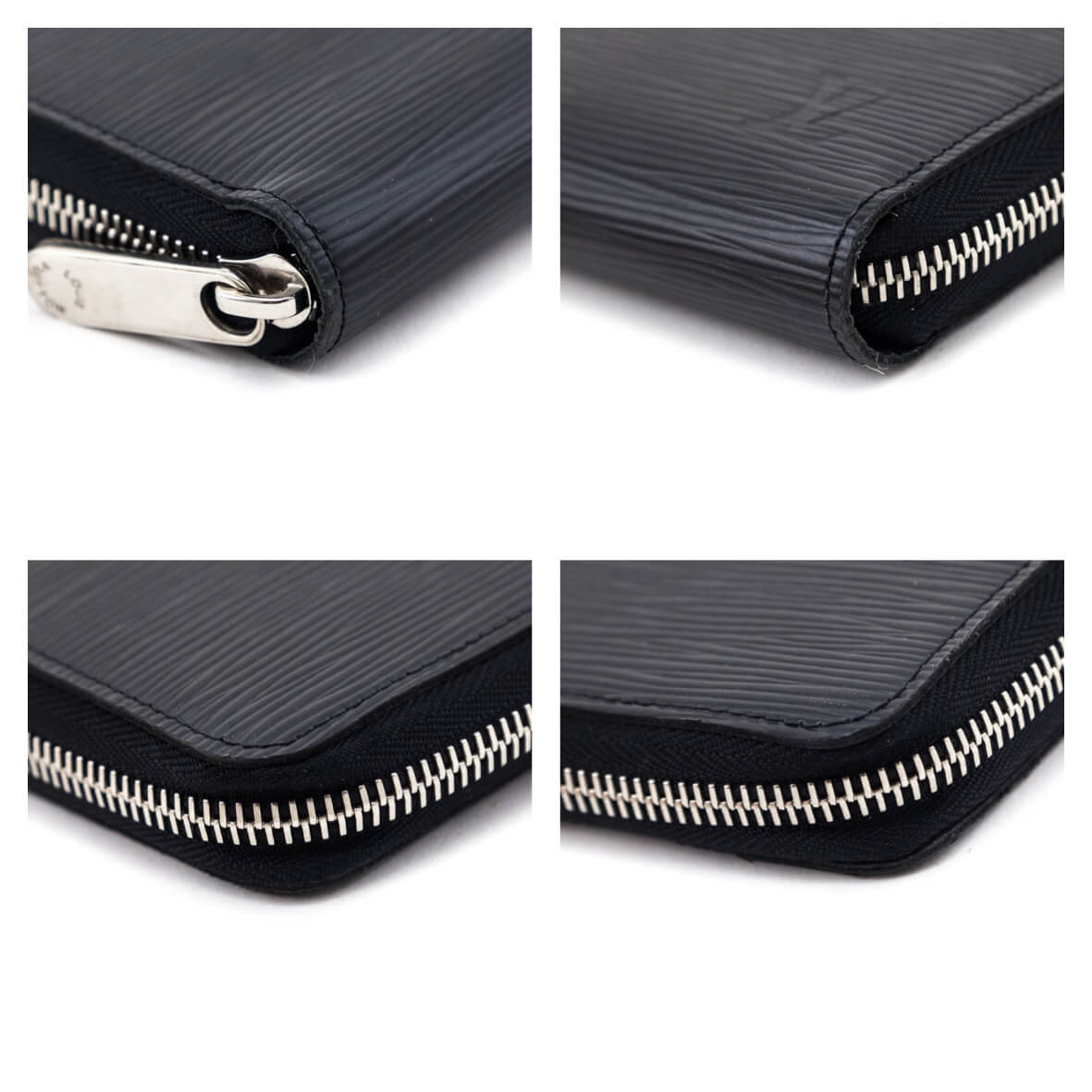 Louis Vuitton Black Epi Zippy Wallet