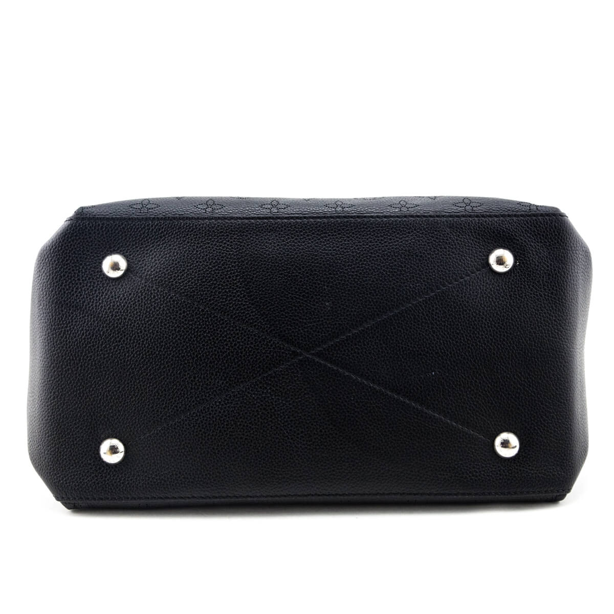 Louis Vuitton Black Mahina Beaubourg Hobo MM