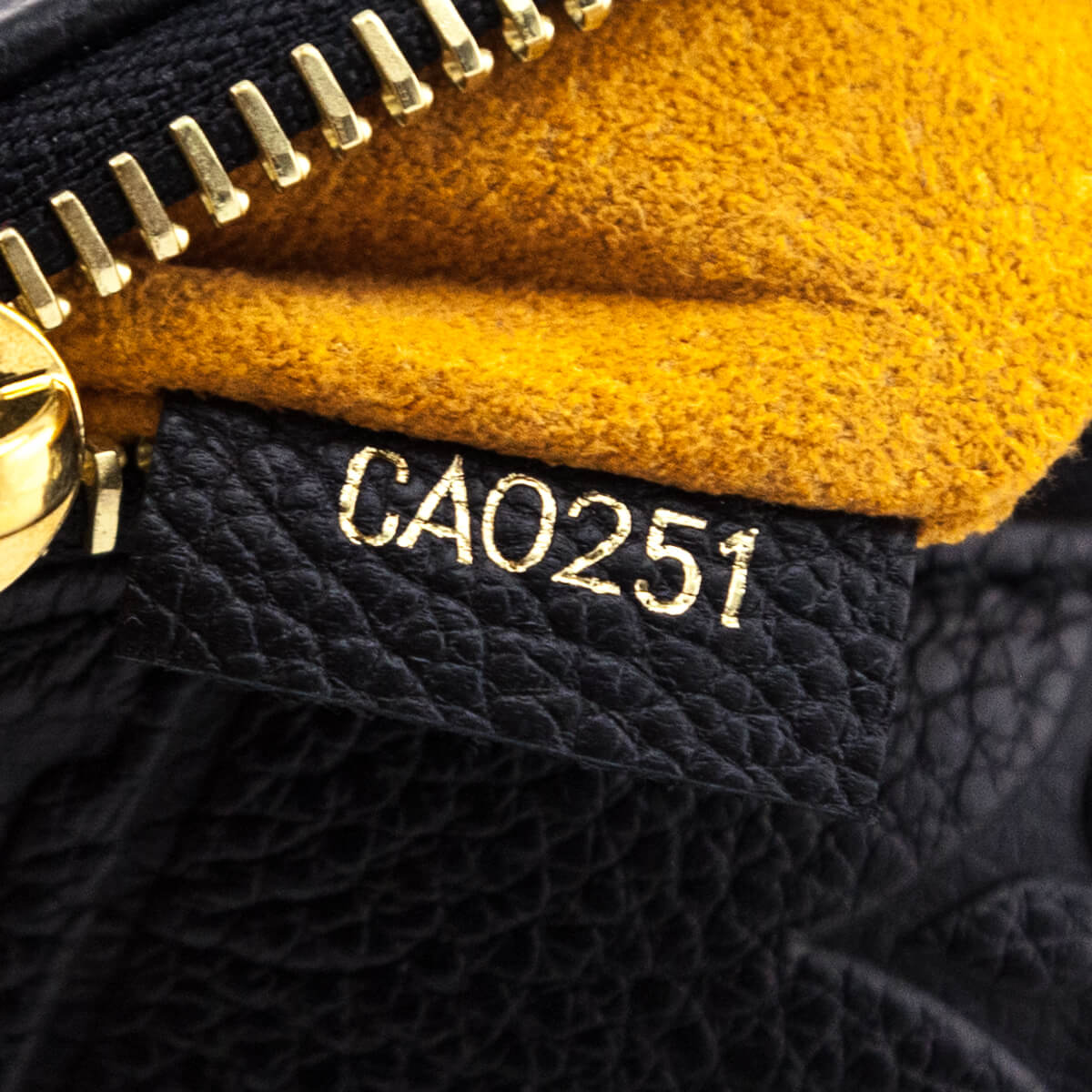 Louis Vuitton Black Monogram Empreinte Bumbag
