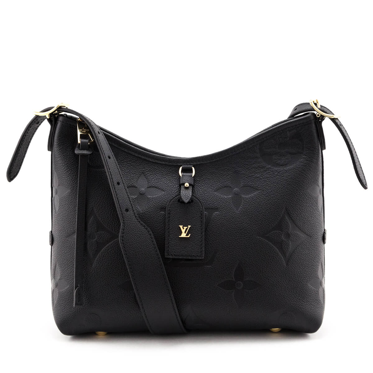Louis Vuitton Black Monogram Empreinte CarryAll PM