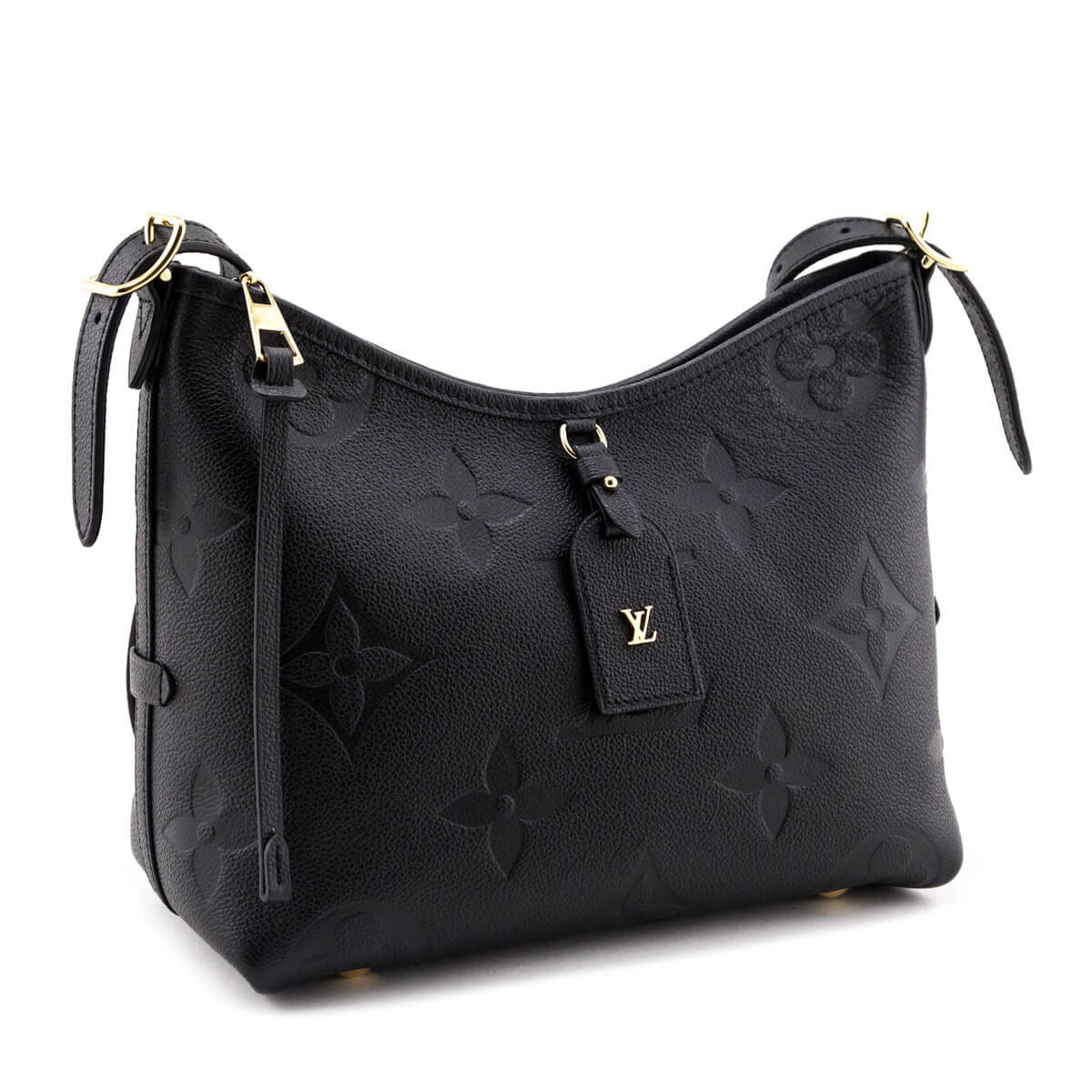 Louis Vuitton Black Monogram Empreinte CarryAll PM