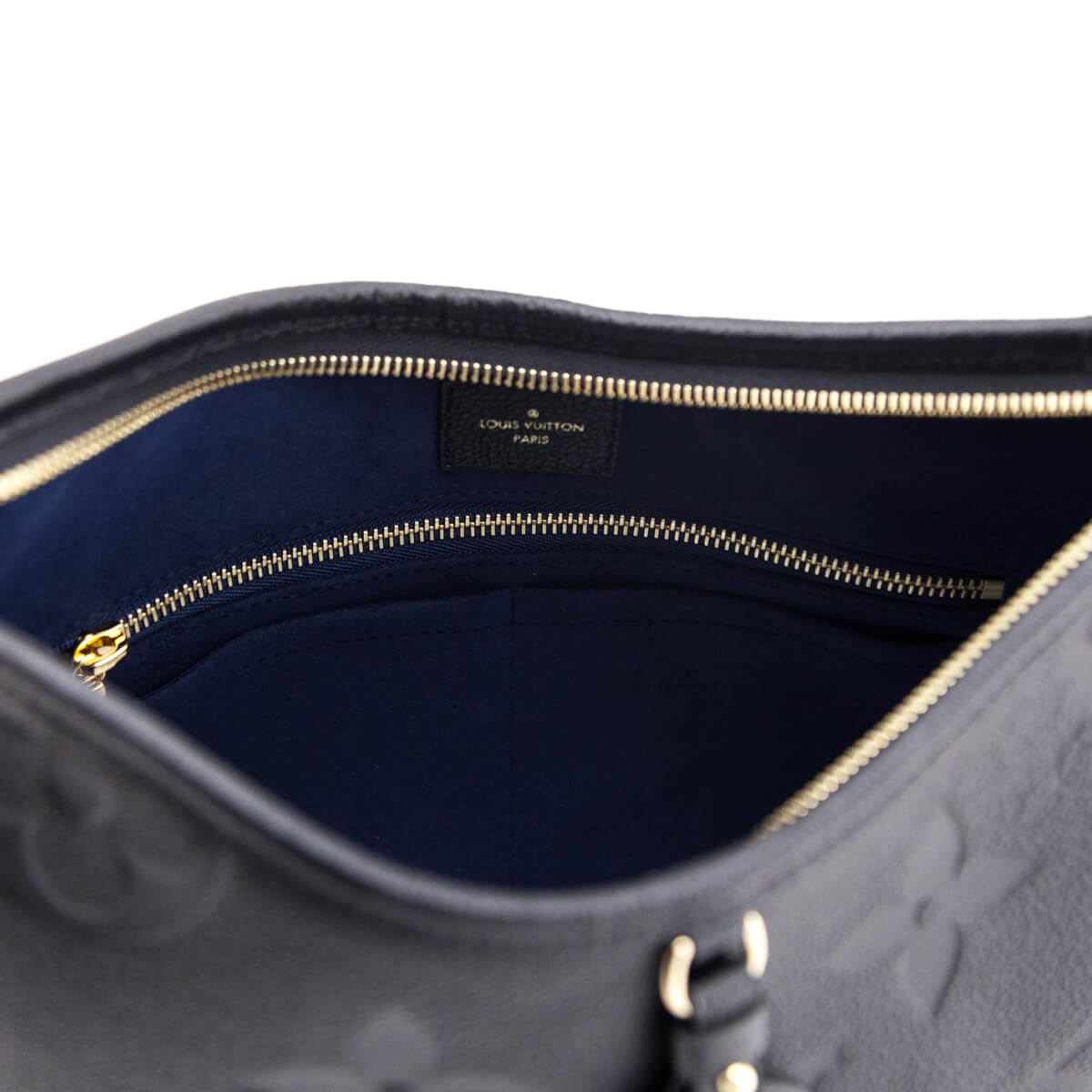 Louis Vuitton Black Monogram Empreinte CarryAll PM