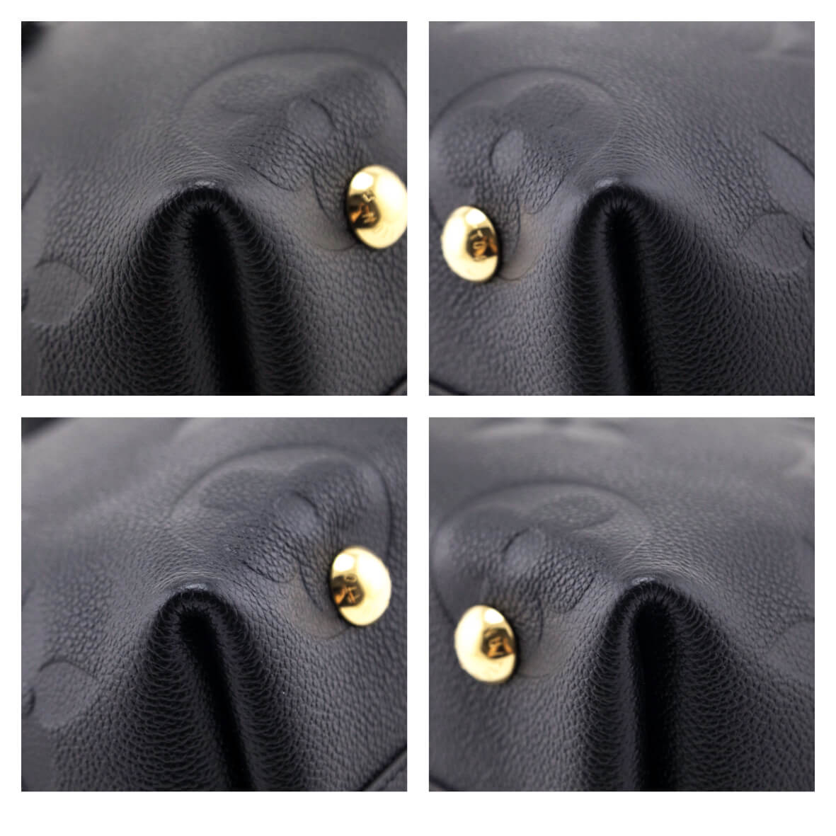 Louis Vuitton Black Monogram Empreinte CarryAll PM
