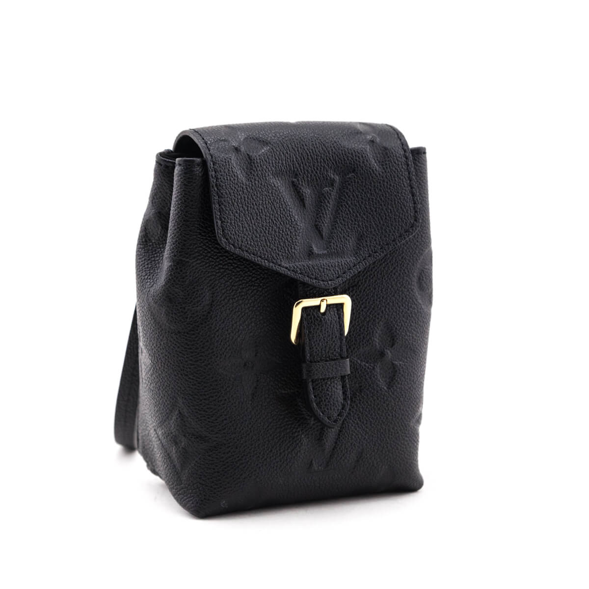 Louis Vuitton Black Monogram Empreinte Giant Tiny Backpack