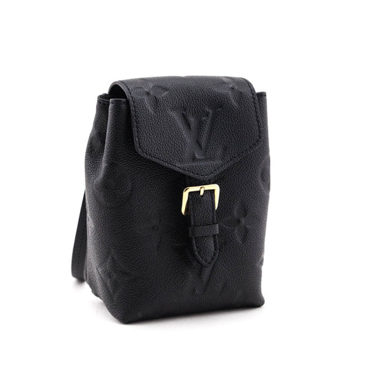 Louis Vuitton Black Monogram Empreinte Giant Tiny Backpack