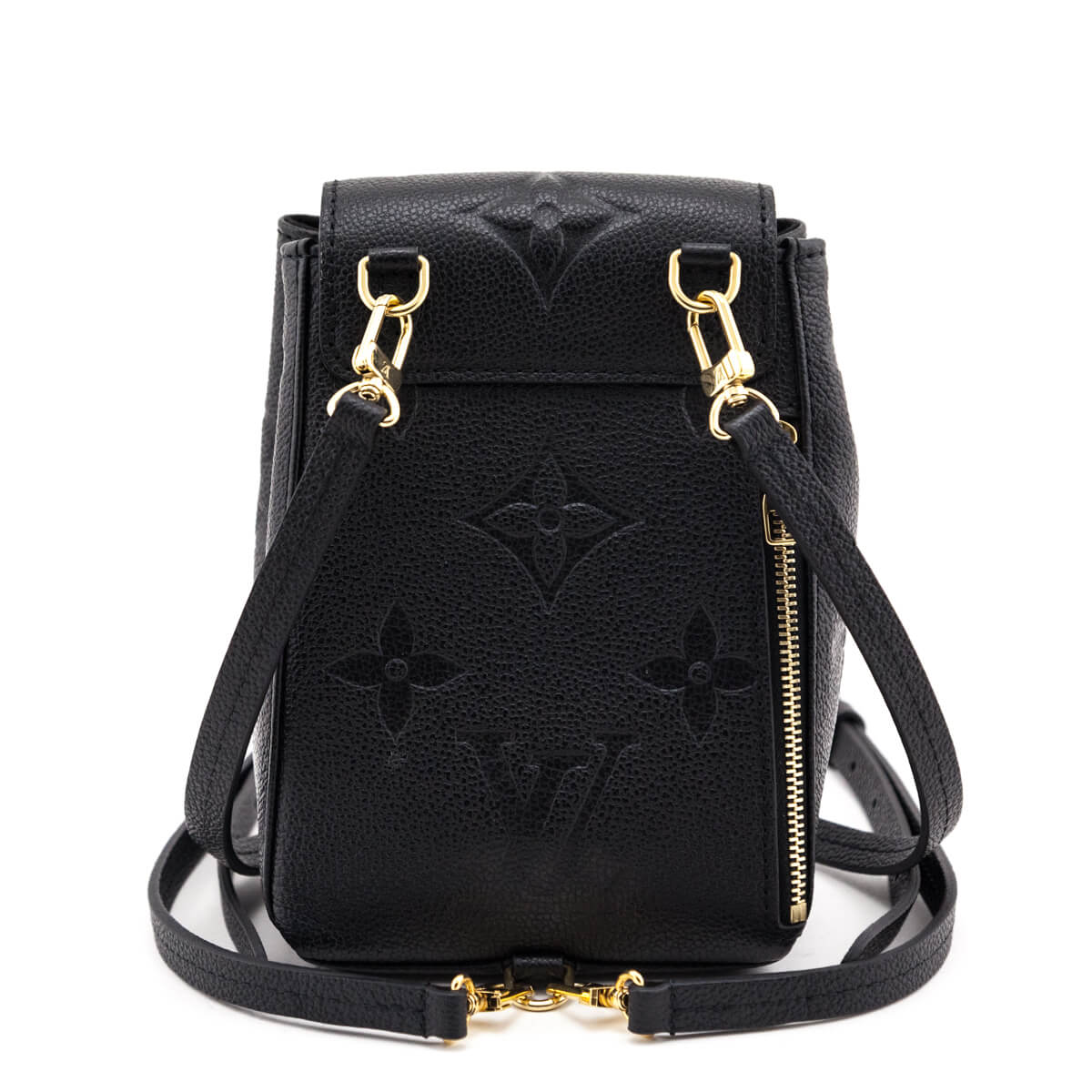 Louis Vuitton Black Monogram Empreinte Giant Tiny Backpack