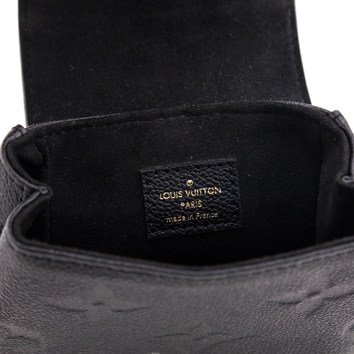 Louis Vuitton Black Monogram Empreinte Giant Tiny Backpack