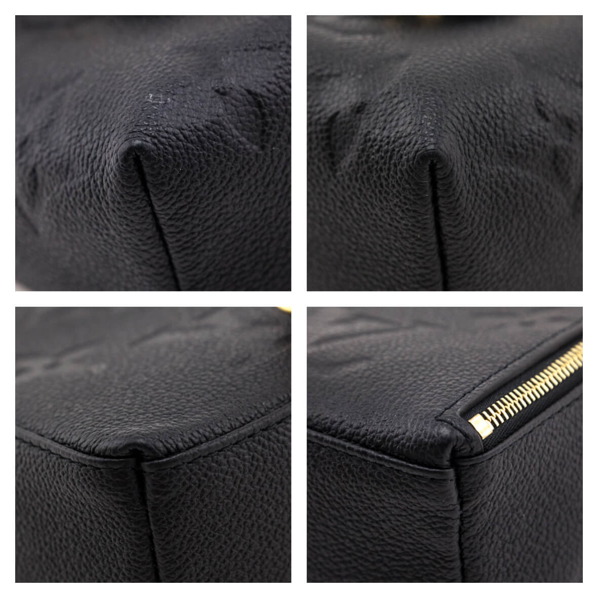 Louis Vuitton Black Monogram Empreinte Giant Tiny Backpack