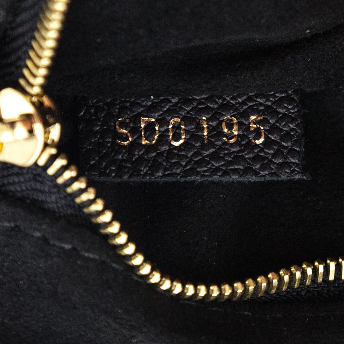 Louis Vuitton Black Monogram Empreinte Saint Germain MM
