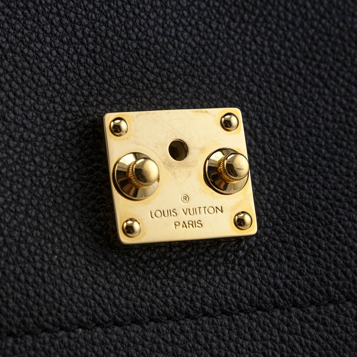 Louis Vuitton Black Monogram Empreinte Saint Germain MM