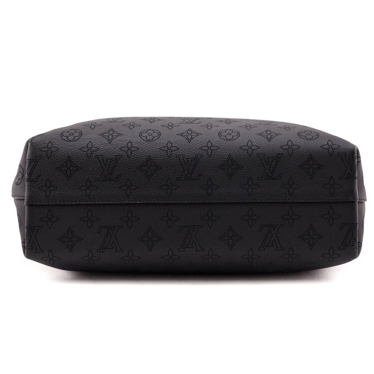 Louis Vuitton Black Monogram Mahina Why Knot MM