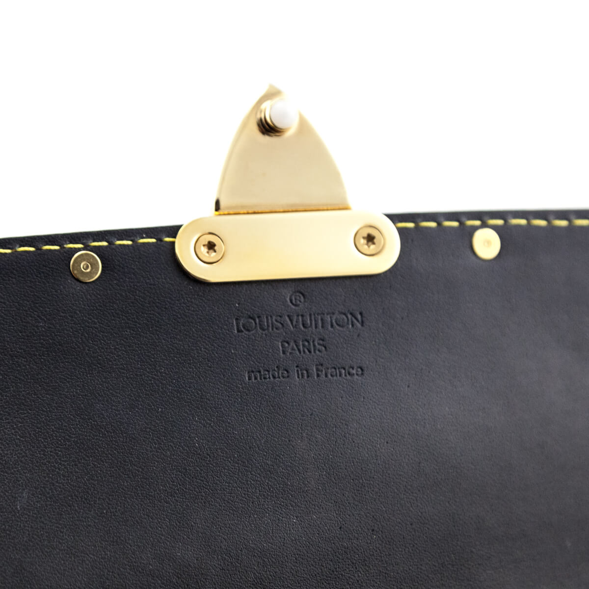Louis Vuitton Black Suhali L'Aimable Bag